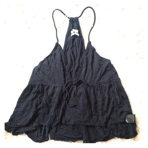 Urban Outfitters low-V cropped t-back cami